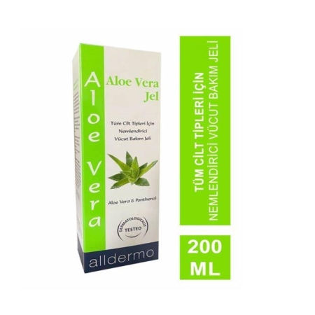 Alldermo Aloe Vera Nemlendirici Jel 200ml - 1