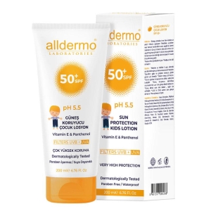 Alldermo Güneş Koruyucu Losyon Çocuk SPF50+ 200 ml - Alldermo