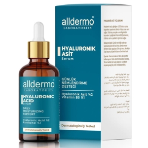 Alldermo Hyaluronik Asit Serum 30 ml Günlük Nemlendirme Desteği - Alldermo