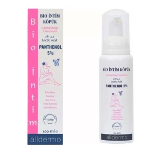 Alldermo - Alldermo Panthenol %5 Bio Intim Köpük 100 ml