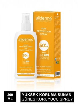 Alldermo SPF50 200ml Sprey - 1