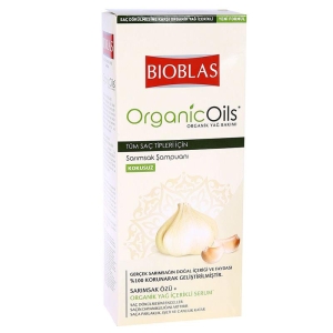 Bioblas Botanic Oils Besleyici ve Onarıcı Sarımsak Şampuan 360 ml Tüm Saç Tipleri İçin Kokusuz - Bioblas