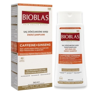 Bioblas Şampuan Saç Dökülmesine Karşı Caffeine+ Ginseng 360ml - Bioblas