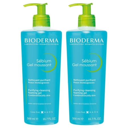 Bioderma Sebium Foaming Gel 2 li 500 ml - 1