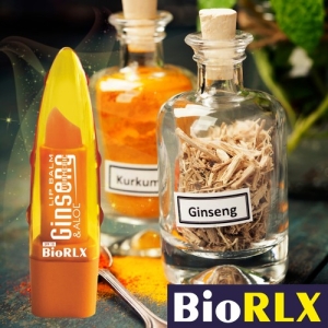 BioRLX Ginseng SPF15 Aloe Vera Lip Balm Color Free - Thumbnail