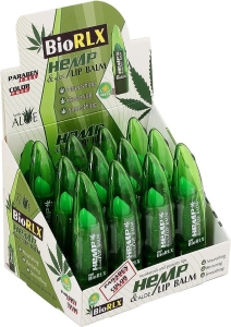 BioRLX - BioRLX Hemp Oil SPF15 Aloe Vera Lip Balm Color Free Kenevir