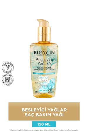 Bioxcin Besleyici Yağlar Saç Bakım Yağı 150 ml 9 Çiçek Yağı + Vitamin B5 - 1