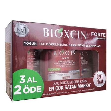 Bioxcin Forte Şampuan 300 ml - 3al2 Öde Tüm Saç Tipleri için - 2