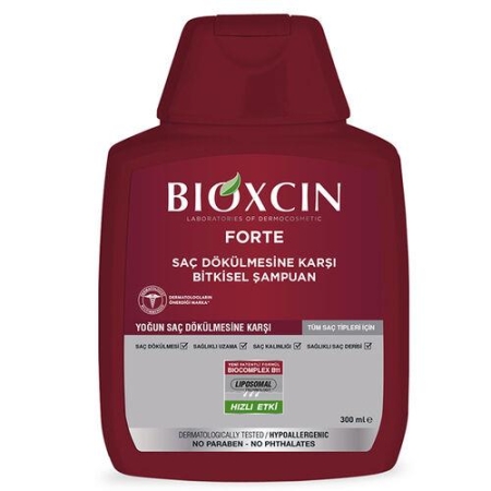 Bioxcin Forte Şampuan 300 ml - 3al2 Öde Tüm Saç Tipleri için - 3