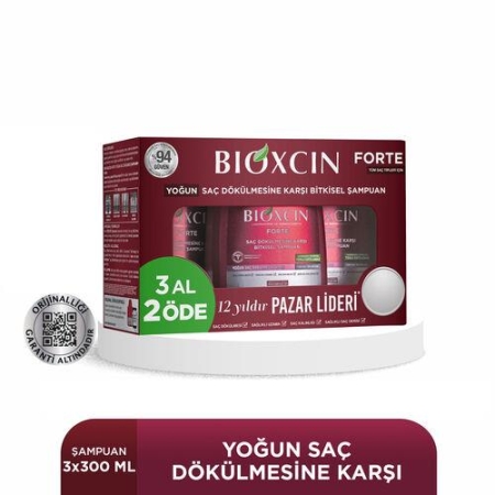 Bioxcin Forte Şampuan 300 ml - 3al2 Öde Tüm Saç Tipleri için - 4