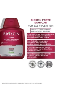 Bioxcin Forte Şampuan 300 ml - 3al2 Öde Tüm Saç Tipleri için - 6