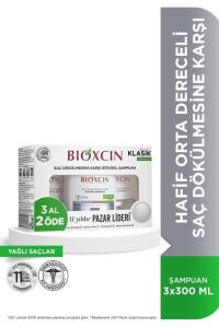 Bioxcin Genesis Klasik Şampuan 300 ml - 3al2 Öde Yağlı Saçlar için - Bioxcin