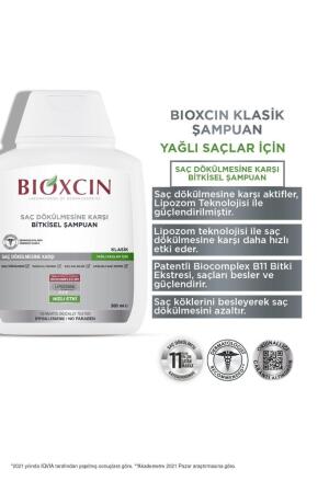 Bioxcin Genesis Klasik Şampuan 300 ml - 3al2 Öde Yağlı Saçlar için - 2