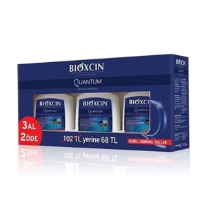 Bioxcin Quantum 300 ml Bio Activ Kuru Normal Saçlar için Şampuan 3Al 2Öde - 4