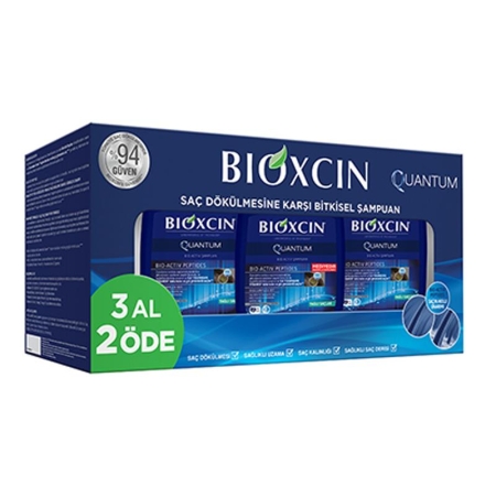 Bioxcin Quantum 300 ml Bio Activ Yağlı Saçlar için Şampuan 3Al 2Öde - 1