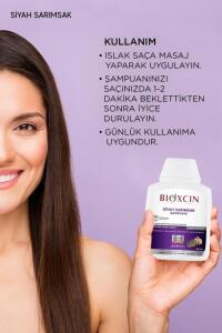 Bioxcin Siyah Sarımsak Şampuanı 300 ml - 3al2 Öde Tüm Saç Tipleri için - Bioxcin