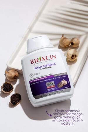 Bioxcin Siyah Sarımsak Şampuanı 300 ml - 3al2 Öde Tüm Saç Tipleri için - 6