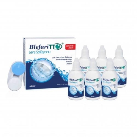 BlefariTTO Lens Solüsyonu 60 ml x 6 adet - 1