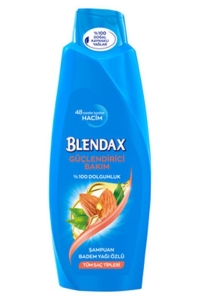 Blendax Güçlendirici Bakım Şampuan Badem Yağı Özlü 500 ml Tüm Saç Tipleri - Blendax