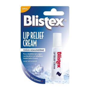 Blistex Lip Relief Cream Yoğun Nemlendirme SPF15 6ml - Blistex