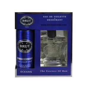 Brut Set EDT 100 ml+Deo 200 ml Oceans - Brut