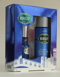 Brut Set Madalyon 30 ml+Deo 200 ml Oceans - Thumbnail