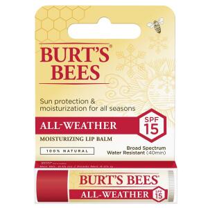 Burt's Bees Lip Balm - All Weather SPF Lip Balm Tube Blister Packs - Burt's Bees