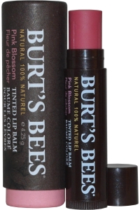 Burt's Bees Lip Balm - Tinted, Pink Blossom 0.15 oz/4.25 gr - Burt's Bees