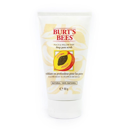 Burt's Bees Peach & Willow Bark Deep Pore Scrub 4 oz/110 gr - 1