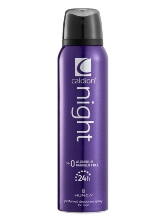 Caldion Night Erkek Deo 150 ml Mor %0 Alüminyum Paraben - 1