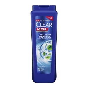 Clear Men Kepeğe Karşı Etkili Şampuan Cool Sport Menthol Ferahlatıcı Mentol Etkisi 485 ml - Clear