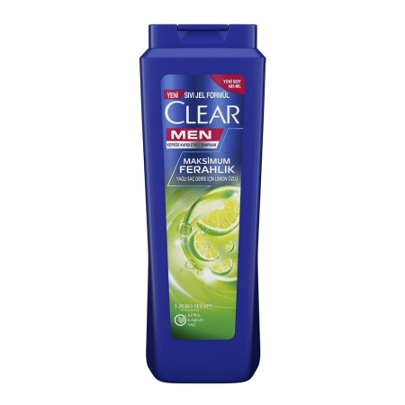 Clear Men Kepeğe Karşı Etkili Şampuan Maksimum Ferahlık 485 ml - 1