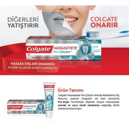 Colgate Diş Macunu Anında Rahatlama 75ml