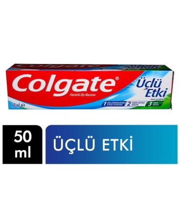 Colgate Diş Macunu Üçlü Etki 50 ml