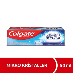 Colgate - Colgate Gelişmiş Beyazlık Diş Macunu 50ml