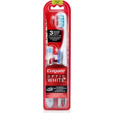 Colgate Max White Diş Fırçası Medium + Beyazlatıcı Diş Kalemi - 3