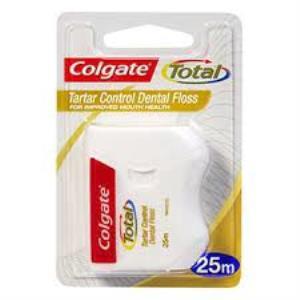 Colgate - Colgate Tartar Control Dental Flos Diş İpi 25 m