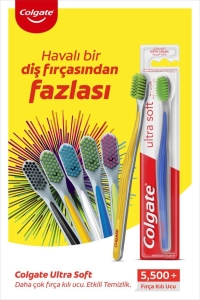 Colgate Ultra Soft Diş Fırçası +5500 - Thumbnail