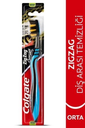 Colgate ZigZag Kömür Diş Fırçası Orta - 1