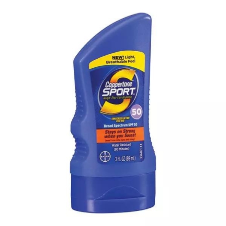 Coppertone Sport High Performance Güneş Koruyucu Losyon SPF 50 89 ml Seyahat Boyu - 1