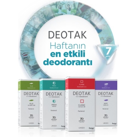 Deotak Krem Deodorant 35ml Soft Hassas Ciltler Pantenol - 5