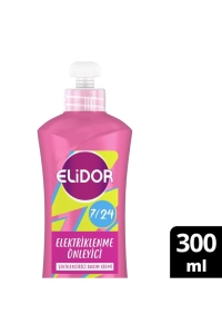 Elidor - Elidor 7/24 Elektriklenme Önleyici Şekillendirici Bakım Kremi 300 ml Argan Yağı&Bal