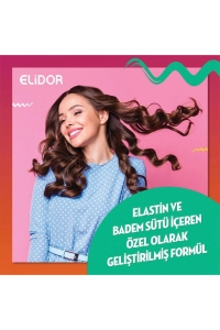 Elidor 7/24 Belirgin Bukleler Şekillendirici Bakım Kremi 265 ml Elastin&Badem Sütü - Thumbnail