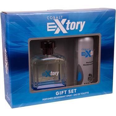 Extory Cobalt Set Erkek EDT 100 ml + Deodorant 150 ml - 1