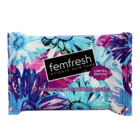 Femfresh Genital Bölge 10'lu Islak Mendili - 1