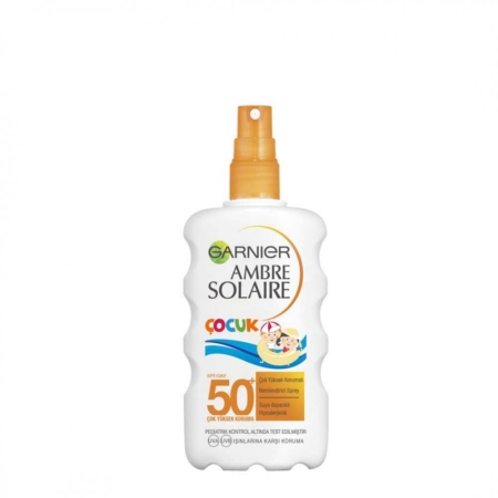 Garnier Ambre Solaire Çocuk Güneş Koruyucu Sprey SPF50+ 200 ml