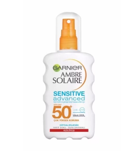 Garnier Ambre Solaire Sensitive Advanced Güneş Koruyucu Sprey SPF50+ 200 ml - Garnier