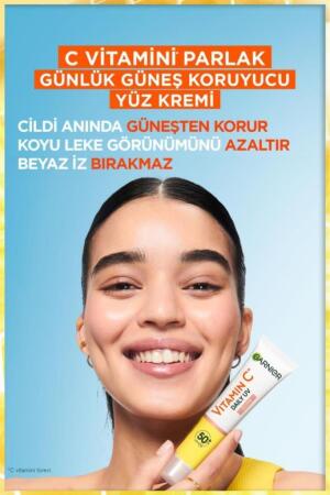 Garnier C Vitamini Parlak Günlük Güneş Koruyucu Görünmez Doku 40ml - 5