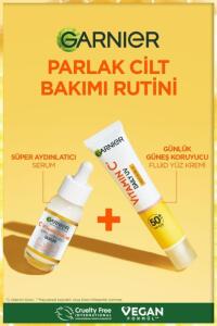 Garnier C Vitamini Parlak Günlük Güneş Koruyucu Görünmez Doku 40ml - 7