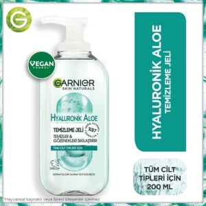 Garnier - Garnier Hyaluronik Aloe Yüz Temizleme Jeli 200 ml